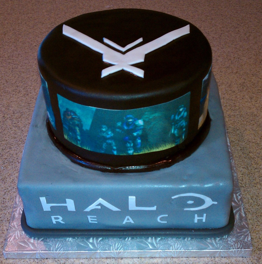 Halo Birthday Cake Halo Birthday Cake