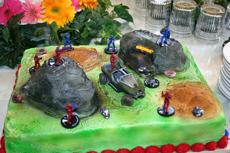 Halo Birthday Cake Halo Birthday Cake