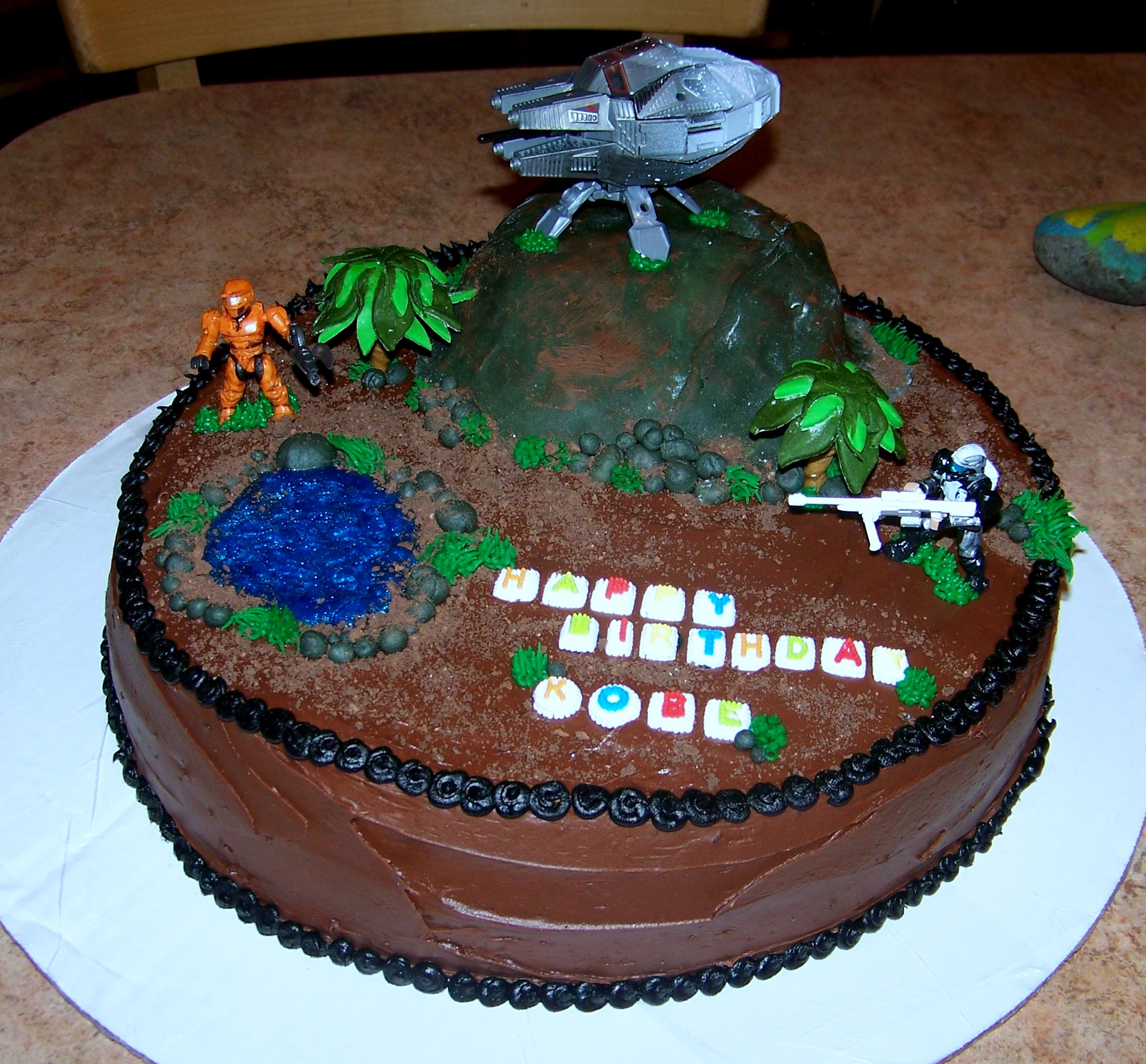 Halo Birthday Cake Halo Birthday Cake