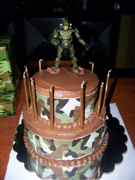Halo Birthday Cake Halo Birthday Cake