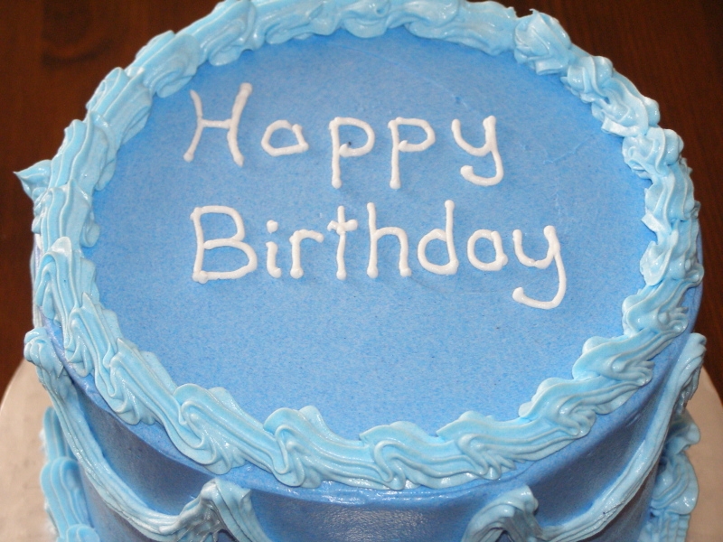 5 happy birthday blue