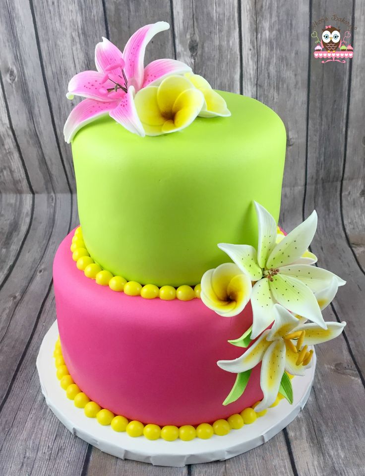 Hawaiian Birthday Cake