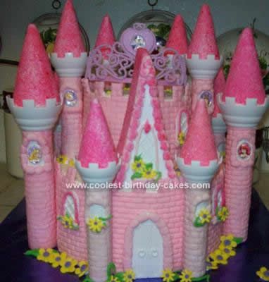 Homemade Castle Birthday Cake Homemade Castle Birthday Cake