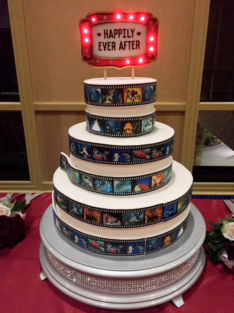 12 Subtle Movie Theme Wedding Cakes Photo Movie Themed Wedding