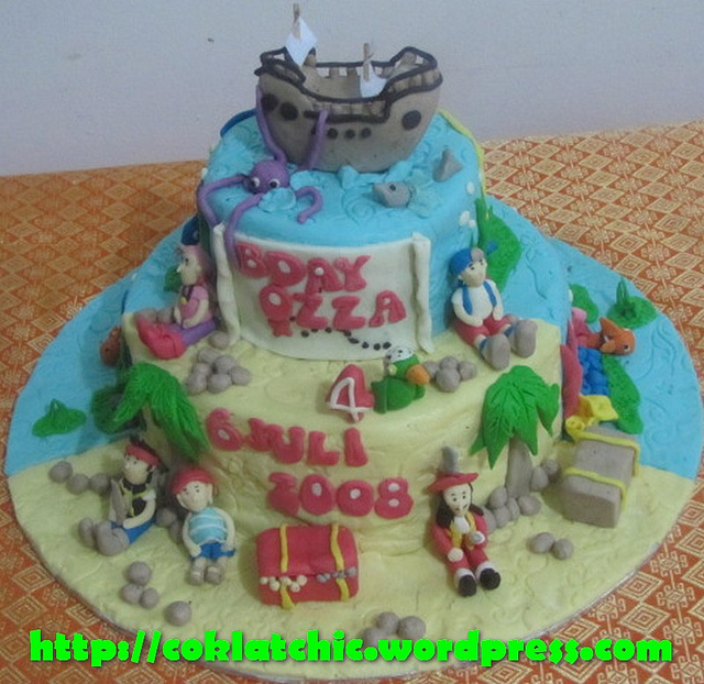 Jack and Neverland Pirates Cake Jack and Neverland Pirates Cake