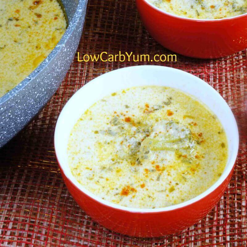 Low Carb Broccoli Cheese Soup Low Carb Broccoli Cheese Soup
