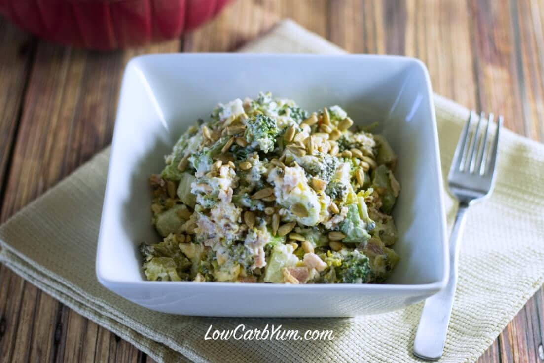 Low Carb Broccoli Salad Low Carb Broccoli Salad