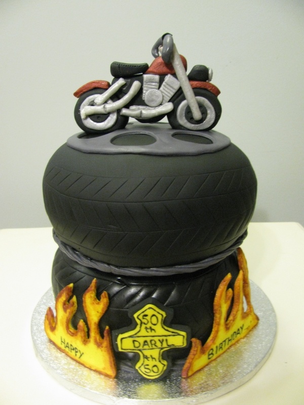 Motorcycle Birthday Cake Motorcycle Birthday Cake