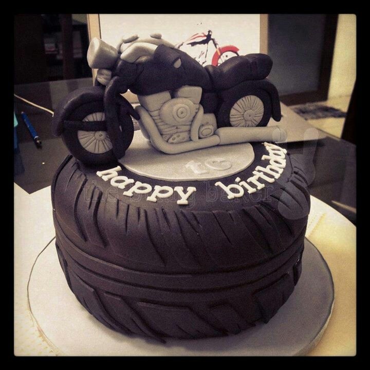 Motorcycle Birthday Cake Motorcycle Birthday Cake