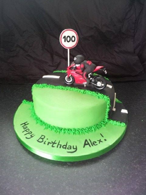 Motorcycle Birthday Cake Motorcycle Birthday Cake