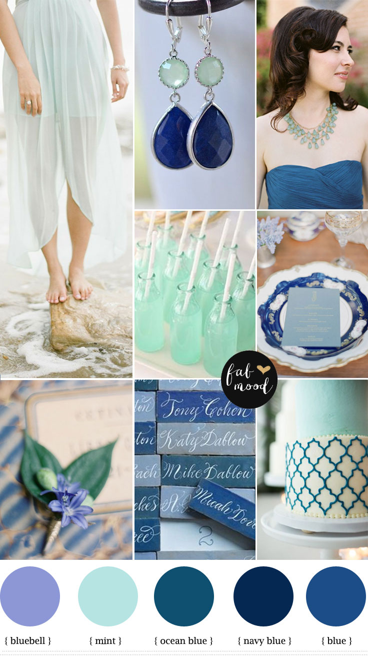 8 Navy Blue And Mint Green Wedding Cakes Photo Navy Blue And Mint Green Wedding Colors