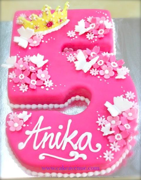 Number Birthday Cakes for Girls Number Birthday Cakes for Girls