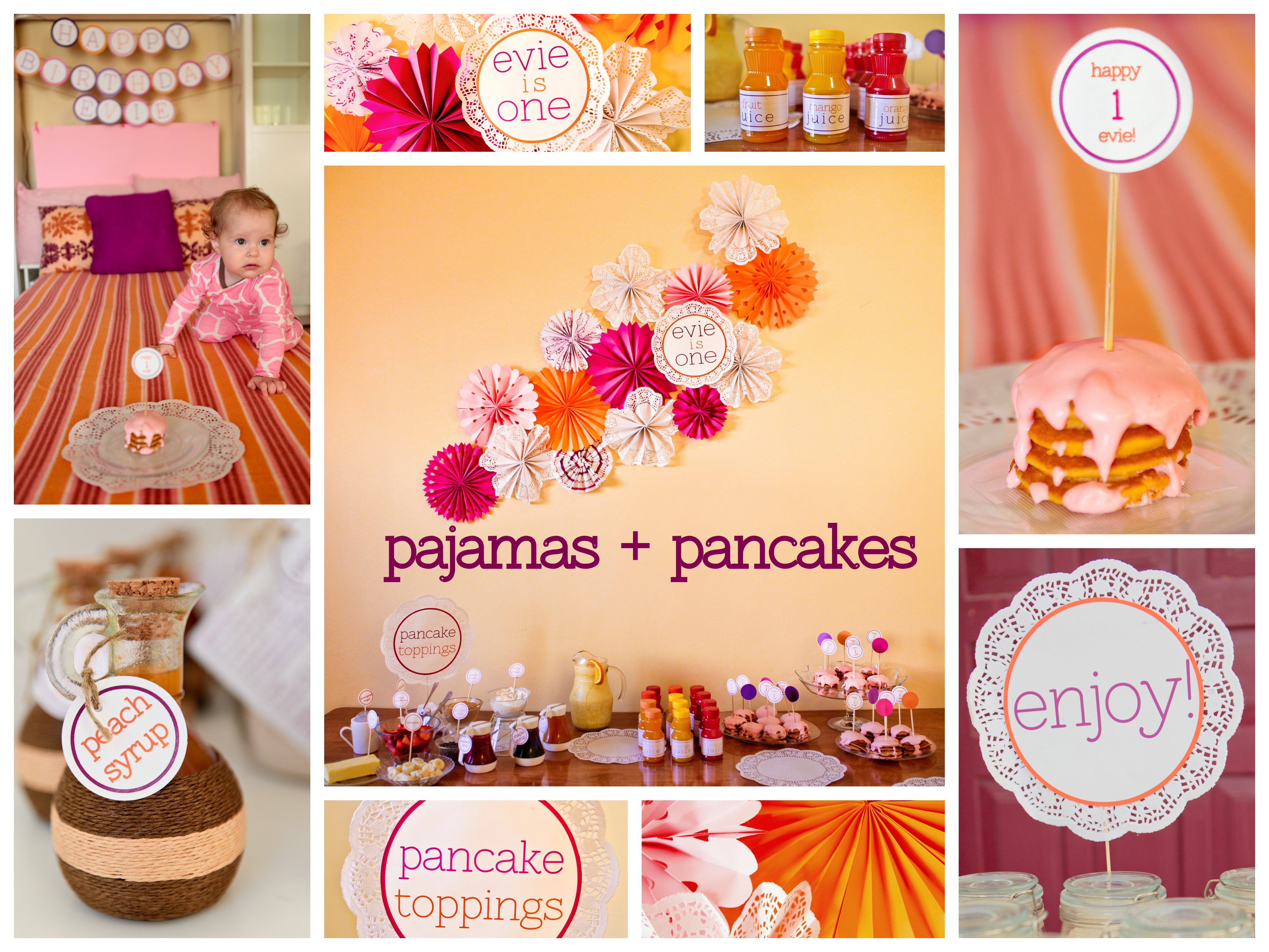 Pancakes and Pajamas Birthday Party Ideas Pancakes and Pajamas Birthday Party Ideas