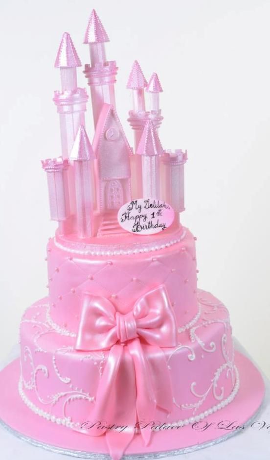 Pink Princess Castle Cake Pink Princess Castle Cake