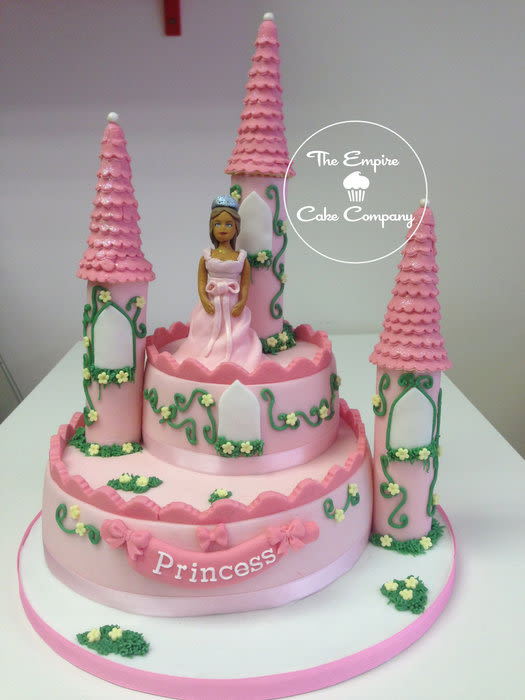 Pink Princess Castle Cake Pink Princess Castle Cake