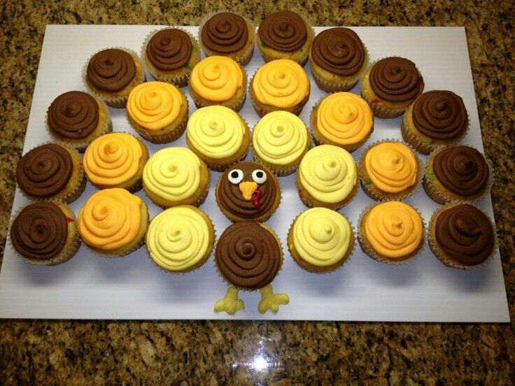 Pinterest Thanksgiving Turkey Cupcakes Pinterest Thanksgiving Turkey Cupcakes