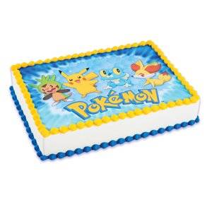 Pokemon Edible Cake Topper Pokemon Edible Cake Topper