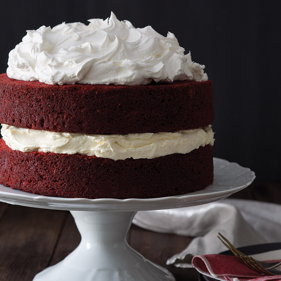 Red Velvet Cake with Cream Cheese Filling Red Velvet Cake with Cream Cheese Filling