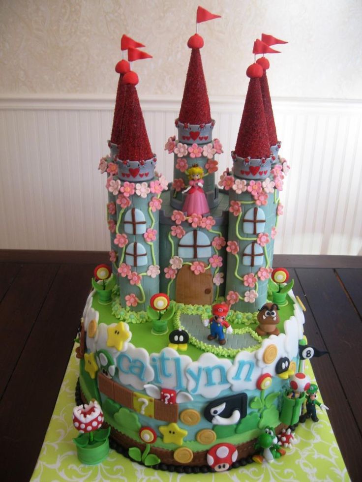 11 Photos of Mario Princess Castle Cakes 11 Photos of Mario Princess Castle Cakes