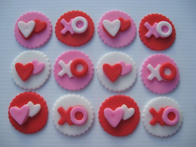 Valentine's Day Cupcake Decorations Valentine's Day Cupcake Decorations