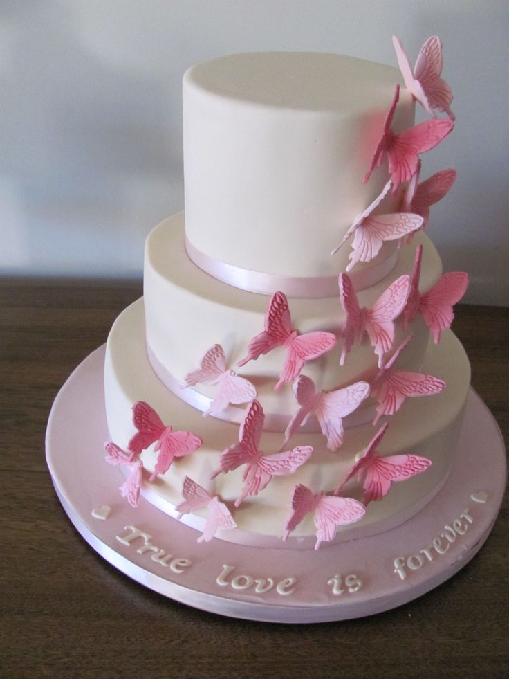 9 Photos of Fondant Butterfly Cakes 9 Photos of Fondant Butterfly Cakes