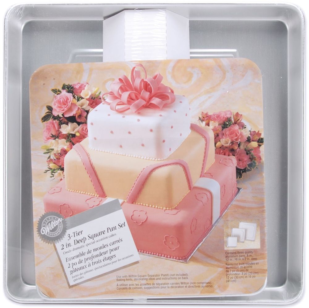 Wilton Square Cake Pans Sets Wilton Square Cake Pans Sets