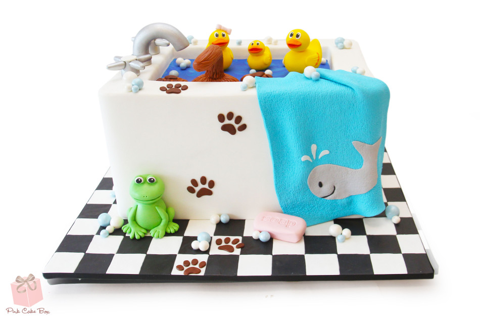 7 Bathtub Rubber Duck Baby Shower Cakes Photo Ducky Bathtub Rubber Ducky Baby Shower Cake