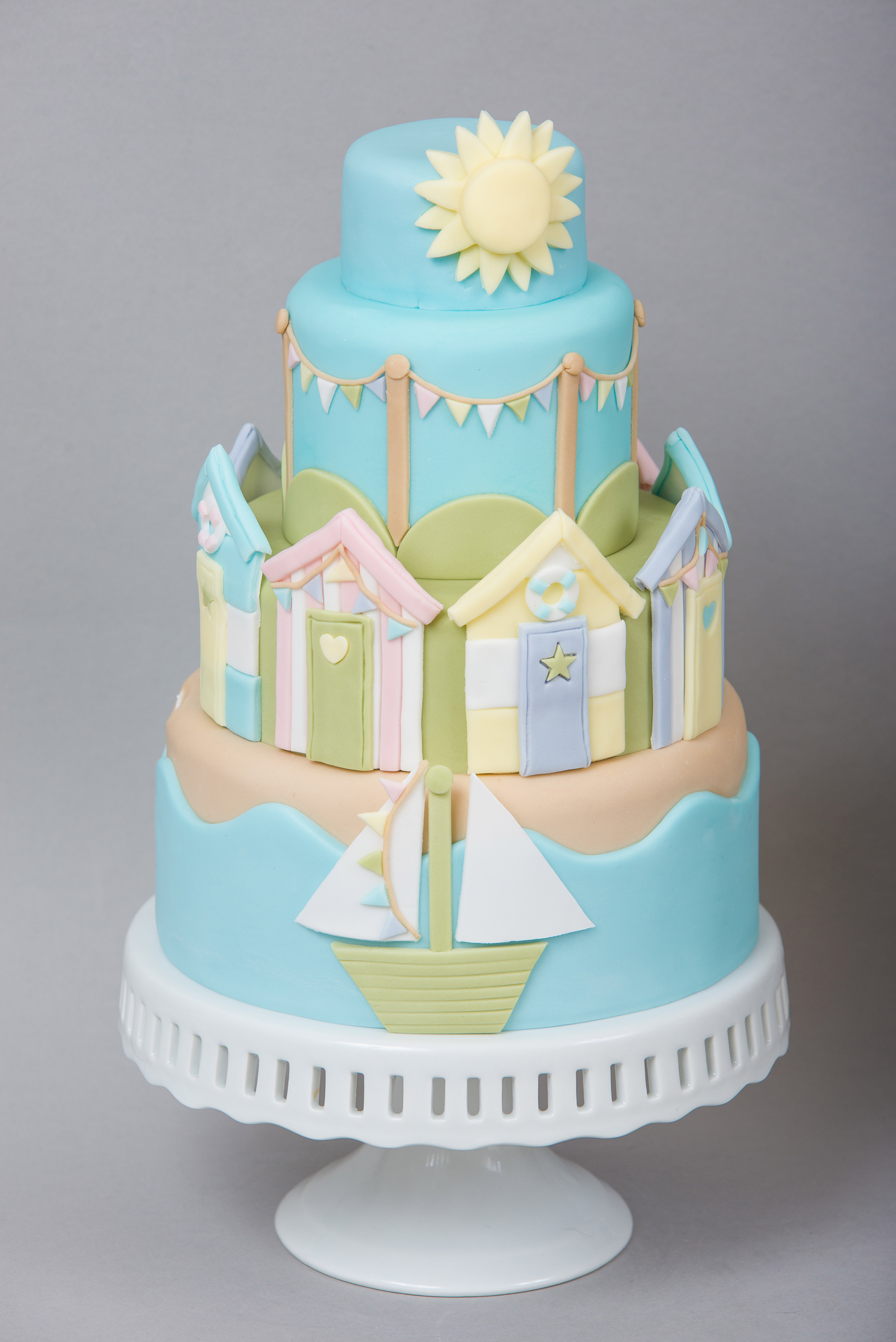 Beach Hut Birthday Cake Beach Hut Birthday Cake