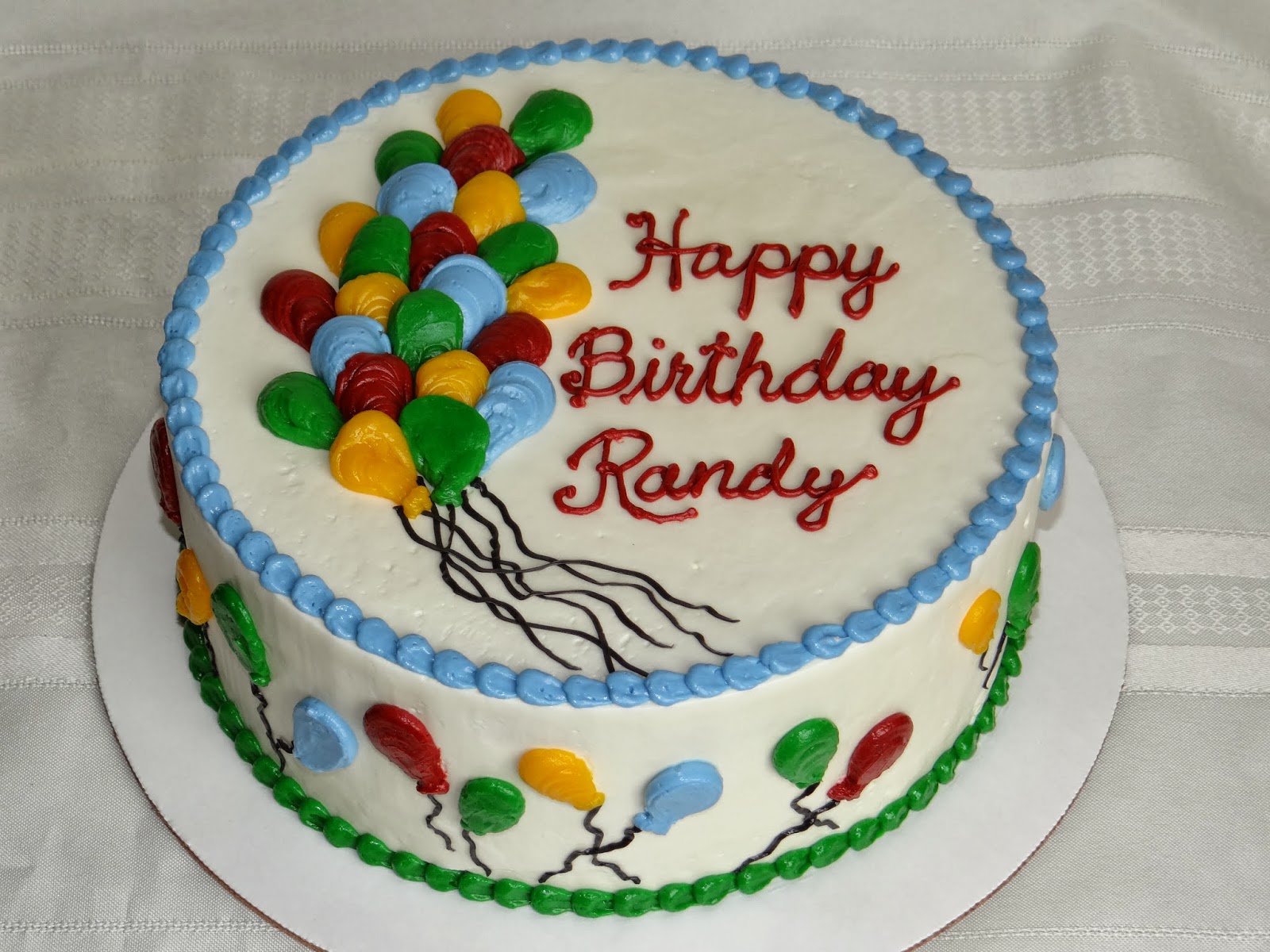 8 Buttercream Balloon Cakes Birthday Cake with Balloons