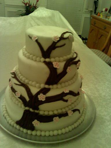 Cherry Blossom Wedding Cake Cherry Blossom Wedding Cake