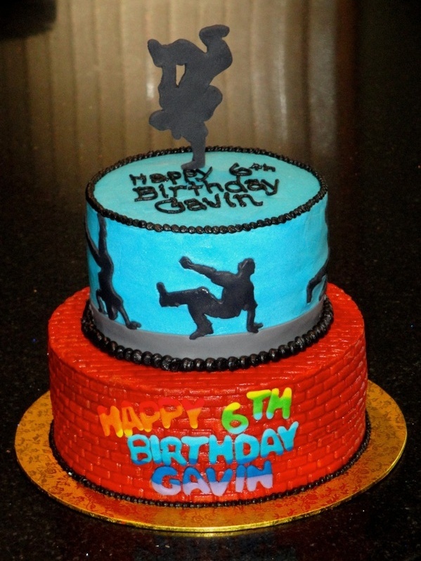 Dance Themed Birthday Cake Dance Themed Birthday Cake