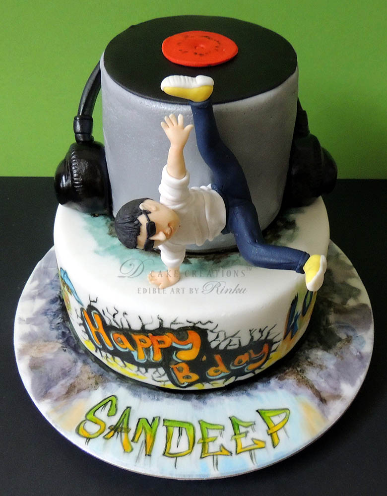 Dancer Birthday Cake Dancer Birthday Cake