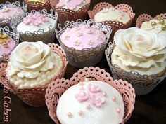 6 Photos of Fancy Cupcakes For Bridal Shower 6 Photos of Fancy Cupcakes For Bridal Shower