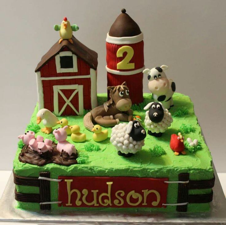 Farm Retirement Cake Farm Retirement Cake