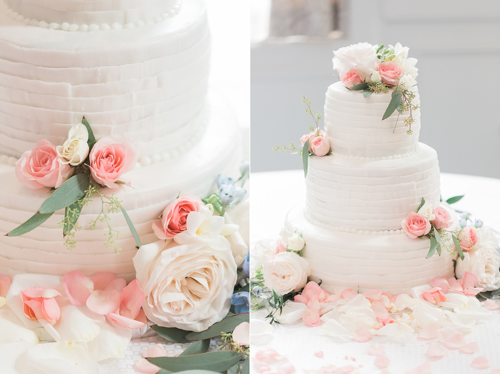 Fondant and Buttercream Wedding Cake Fondant and Buttercream Wedding Cake