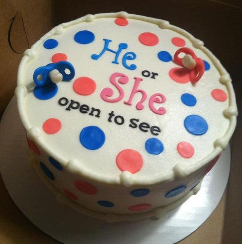 Gender Reveal Party Cakes Gender Reveal Party Cakes