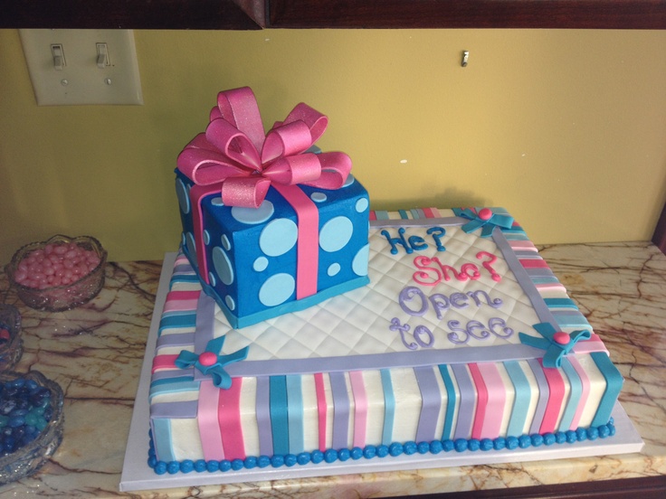 Gender Reveal Party Cakes Gender Reveal Party Cakes