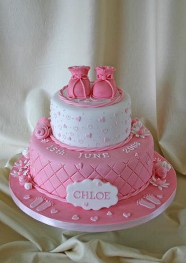 Girl Baby Shower Cake Girl Baby Shower Cake