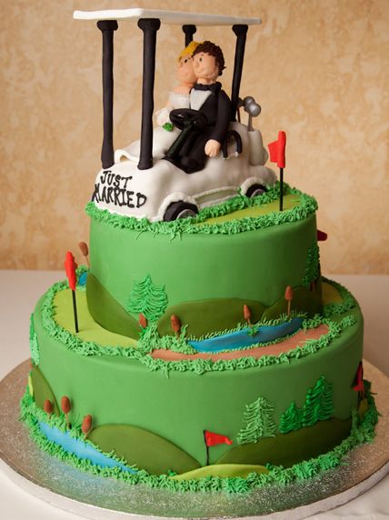 Golf Themed Groom Cake Golf Themed Groom Cake