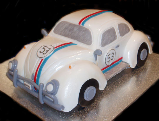 9 Photos of Herbie The Car Cakes 9 Photos of Herbie The Car Cakes