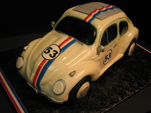 Herbie Love Bug Cake Herbie Love Bug Cake