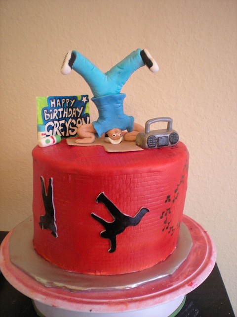 Hip Hop Dance Birthday Cake Hip Hop Dance Birthday Cake