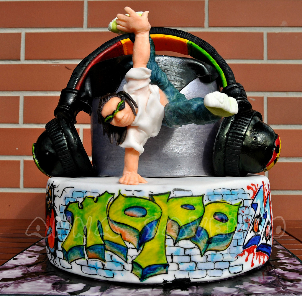 Hip Hop Dance Birthday Cake Hip Hop Dance Birthday Cake
