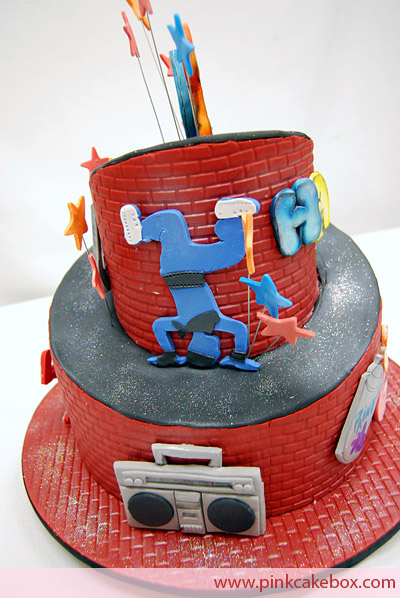 Hip Hop Dance Birthday Cake Hip Hop Dance Birthday Cake