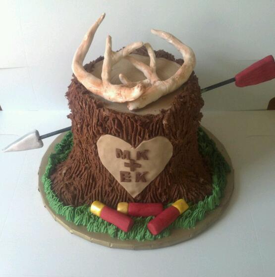 Hunting Grooms Cake Hunting Grooms Cake