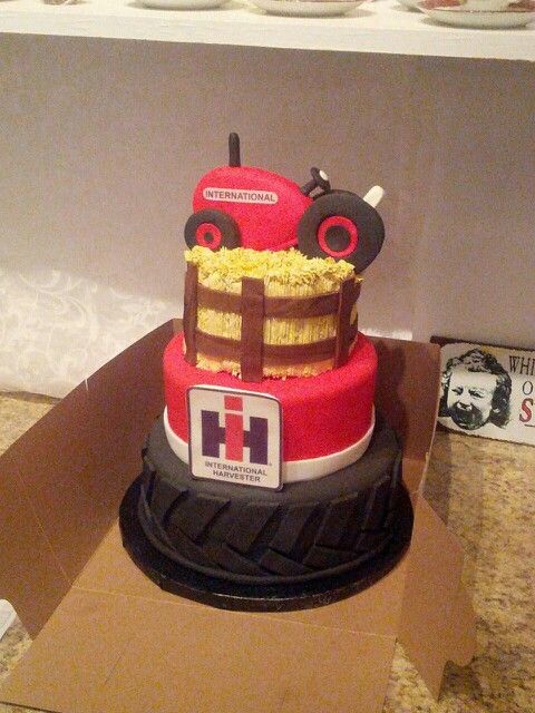 International Tractor Birthday Cakes International Tractor Birthday Cakes