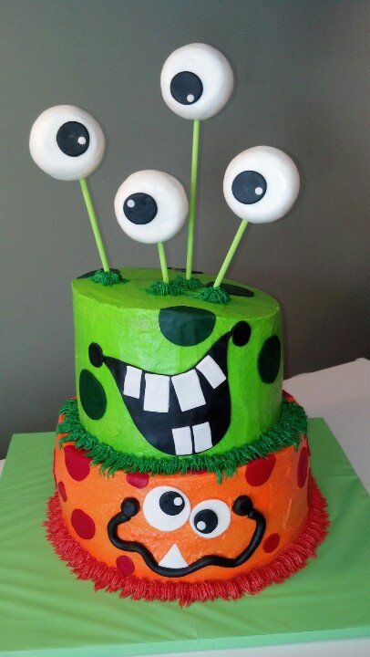 Monster Birthday Cakes Monster Birthday Cakes