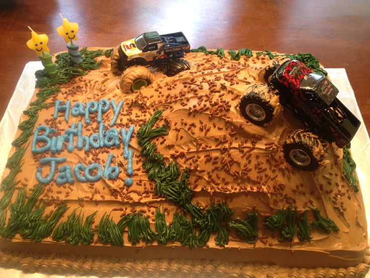 Mud Bogging Birthday Cake Ideas Mud Bogging Birthday Cake Ideas