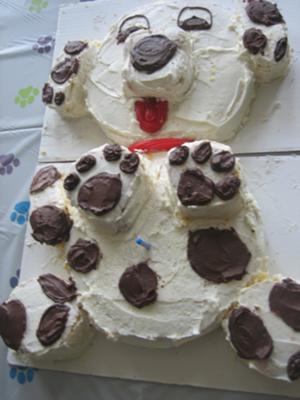 Puppy Dog Birthday Cake Puppy Dog Birthday Cake