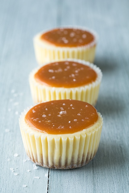 Salted Caramel Cheesecake Cupcakes Salted Caramel Cheesecake Cupcakes